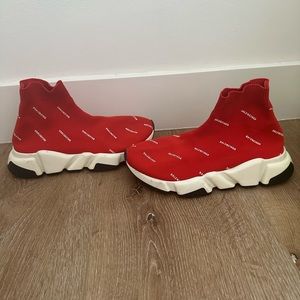 Balenciaga women’s Speed 2.0 Knit Sock Trainer Sneakers